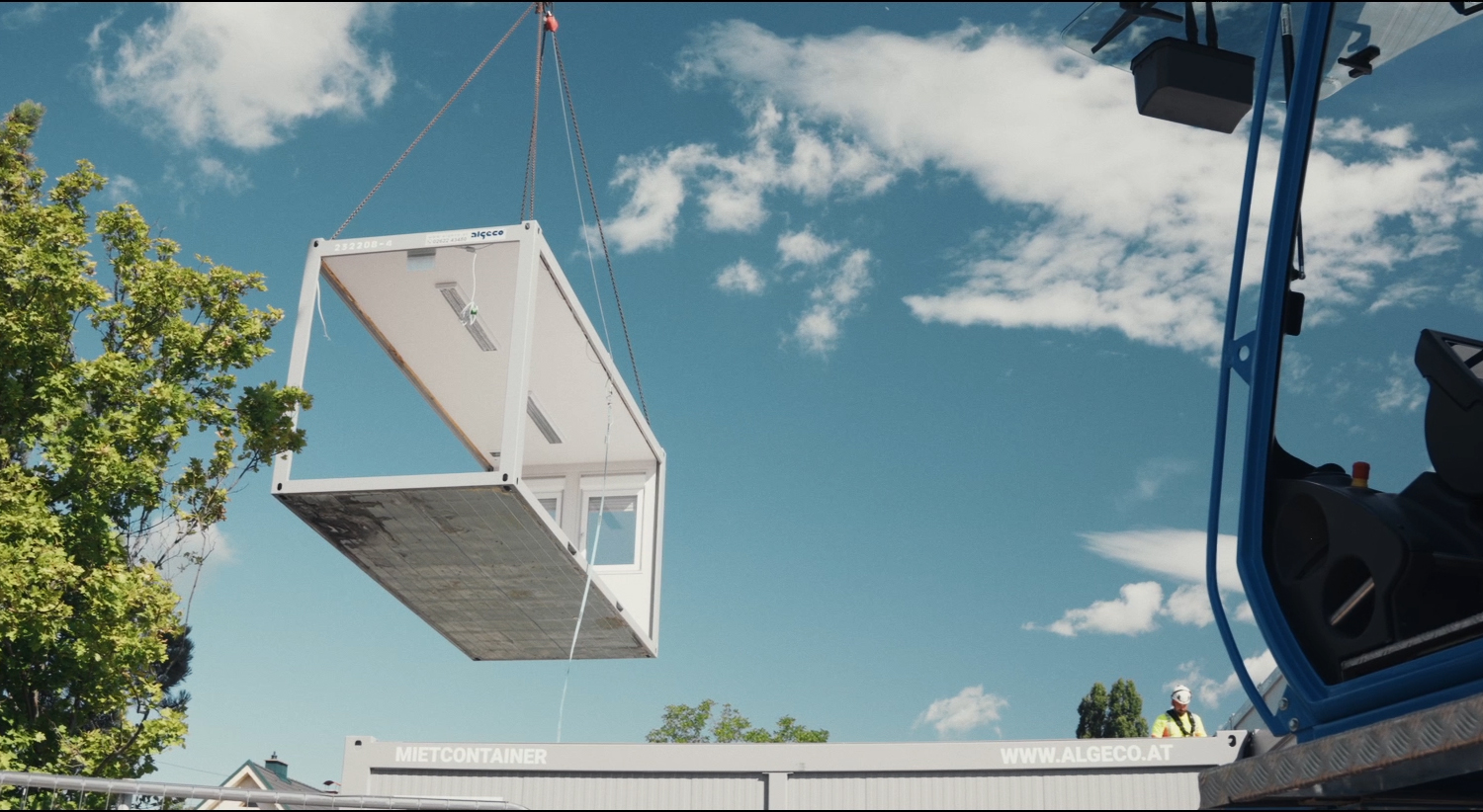 Algeco Kranentladung