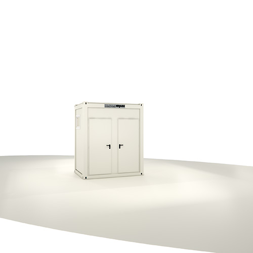 Algeco Duo WC Container