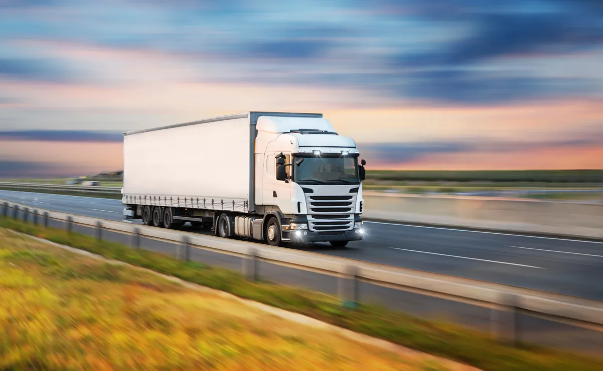 LKW Anlieferung