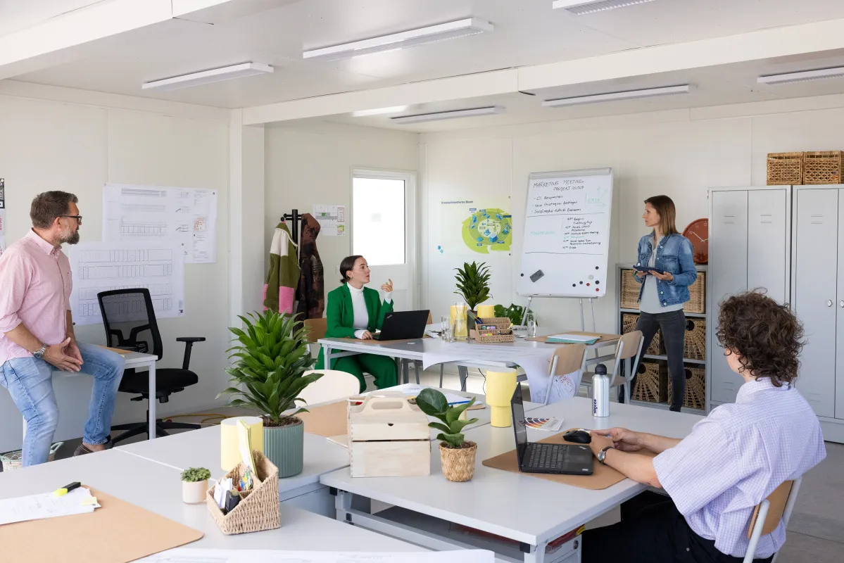 Algeco Ausstattung Mietcontainer