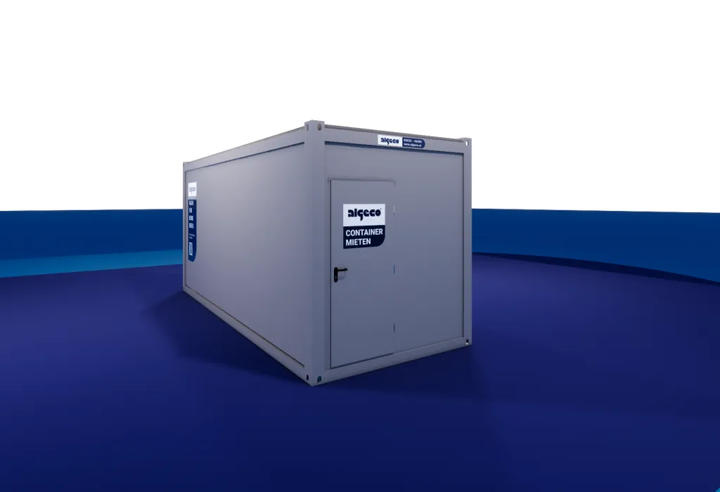 Algeco Raumcontainer 20ft Miete