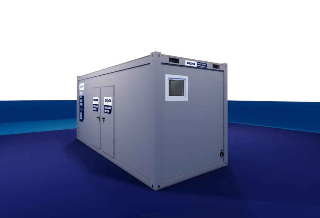 Algeco WC Container Damen / Herren 20ft Miete