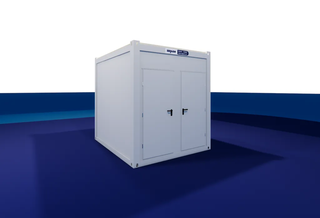 Algeco WC Container 10ft Damen/Herren