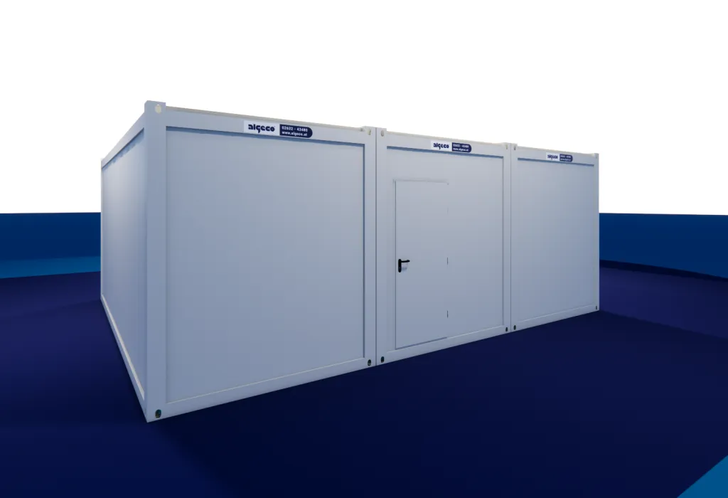 Algeco 3-fach Anlage 20ft