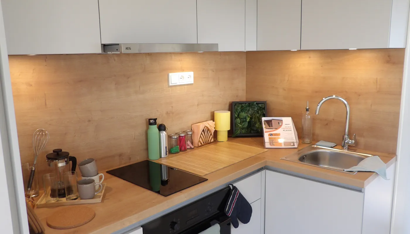 Algeco Holzmodul Küche