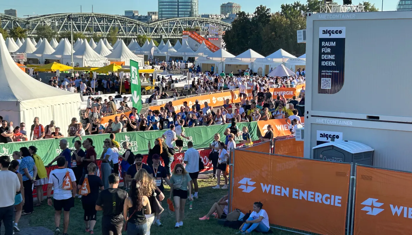 Algeco Container für Veranstaltungen