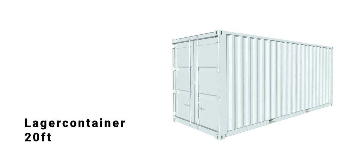 Algeco 20ft Lagercontainer