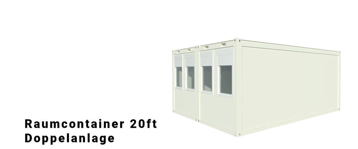 Algeco Raumcontainer Doppelanlage