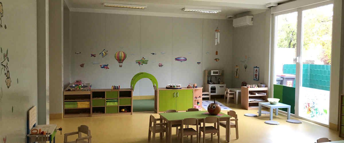 Algeco Raumcontaineranlage Kindergarten