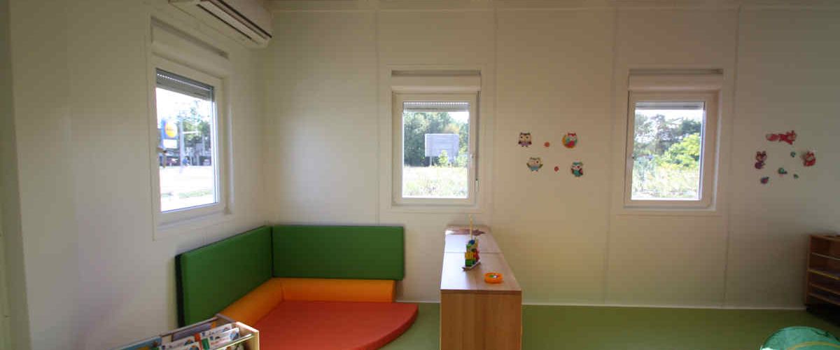 Algeco Raumcontaineranlage Kindergarten