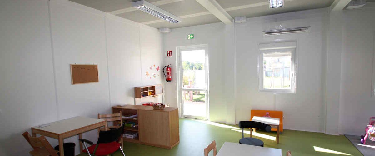 Algeco Raumcontaineranlage Kindergarten