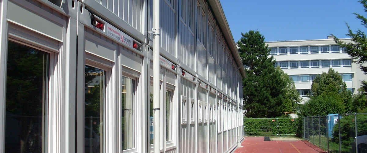 Algeco Raumcontaineranlage Schule