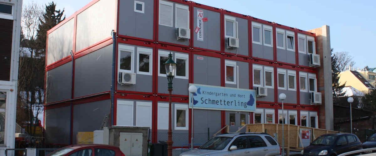 Algeco Raumcontaineranlage Kindergarten