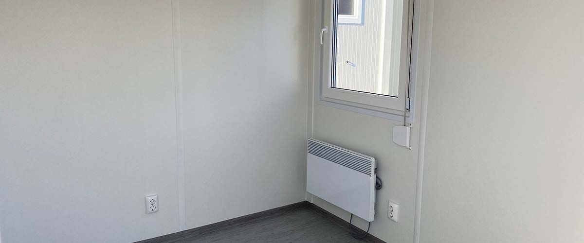 Algeco Bürocontainer 10ft Heizung