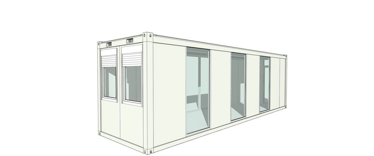 Sonderlänge Container Algeco