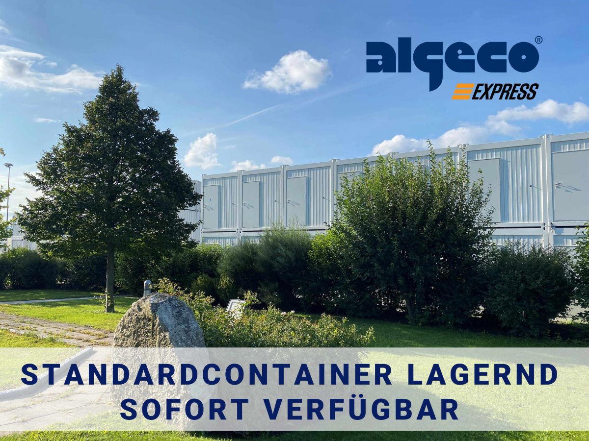Algeco Standard Container lagernd