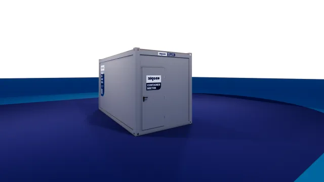 Algeco Raumcontainer 16ft Miete