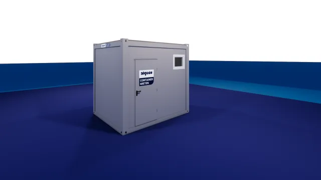 Algeco Sanitärcontainer 10ft Miete