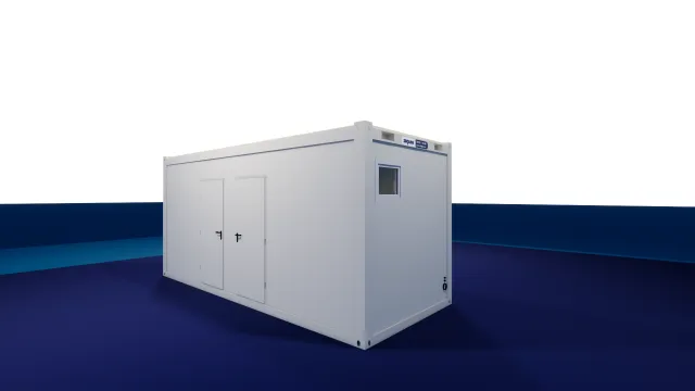 Algeco WC Container 20ft Da/Hr