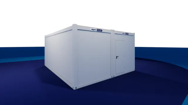 Algeco Doppelanlage 20ft