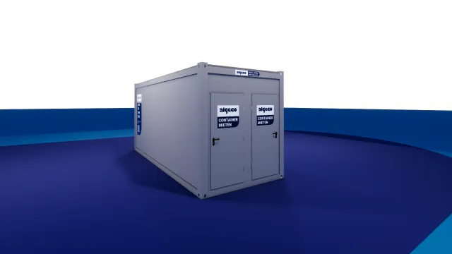 Algeco 20ft WC Container Extra