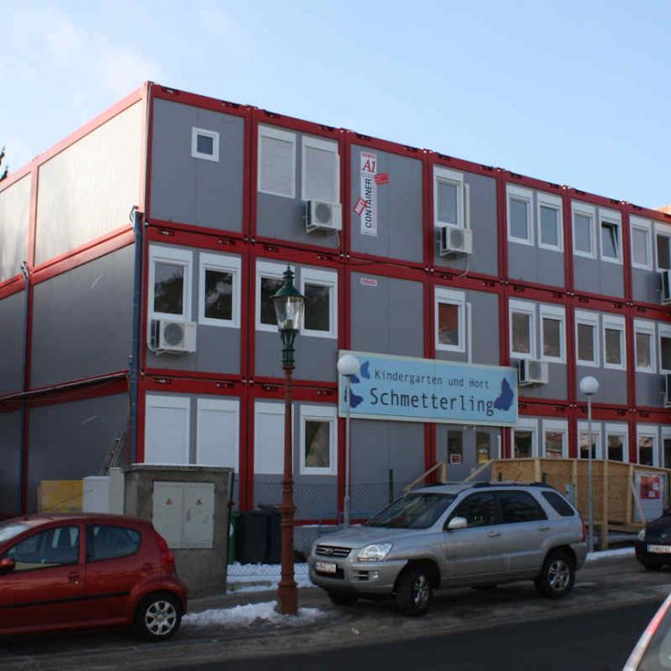 Algeco Raumcontaineranlage Kindergarten