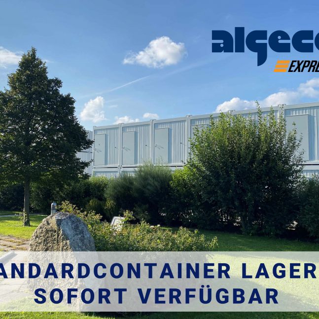 Algeco Standard Container lagernd Algeco Standard Container lagernd